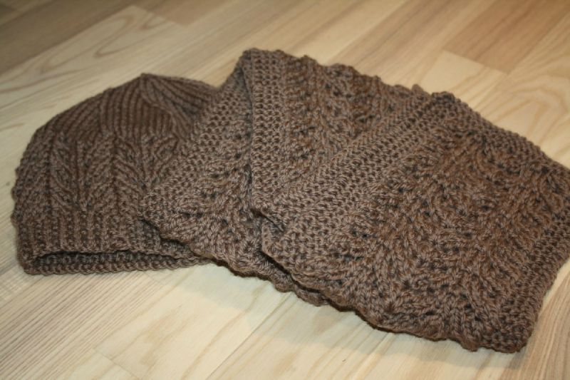 tricoter echarpe femme