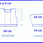 photo tricot modèle tricot bébé facile gratuit 16