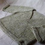 photo tricot modèle tricot bébé top down 2