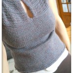 photo tricot modèle tricot bébé top down 5