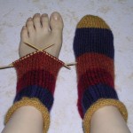 photo tricot modèle tricot chaussettes 11