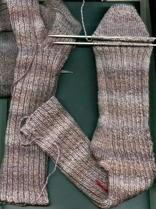 photo tricot modèle tricot chaussettes 5