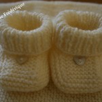 photo tricot modèle tricot chausson bébé gratuit 14
