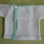 photo tricot modèle tricot débutant pour bébé 12