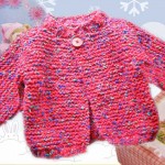 photo tricot modèle tricot débutant pour bébé 15