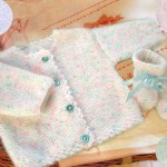 photo tricot modèle tricot débutant pour bébé 17