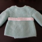 photo tricot modèle tricot débutant pour bébé 7