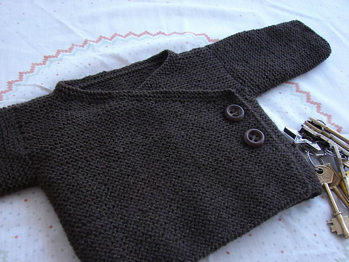 photo tricot modèle tricot gilet bébé gratuit 10