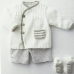 photo tricot modèle tricot gilet bébé gratuit 15