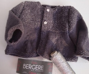 photo tricot modèle tricot gilet bébé gratuit 18