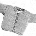photo tricot modèle tricot gilet bébé gratuit 5