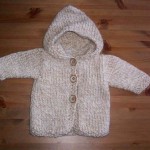 photo tricot modèle tricot gilet grosse laine 7