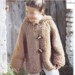 photo tricot modèle tricot gilet grosse laine 8