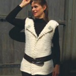 photo tricot modèle tricot gilet xxl 2