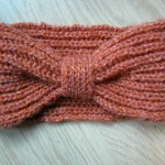 photo tricot modèle tricot headband 14