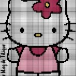 photo tricot modèle tricot hello kitty gratuit 13