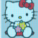 photo tricot modèle tricot hello kitty gratuit 4