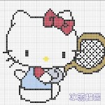 photo tricot modèle tricot hello kitty ups 11