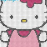 photo tricot modèle tricot hello kitty ups 14