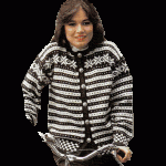 photo tricot modèle tricot jacquard norvégien 12