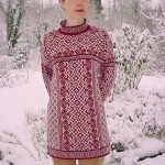 photo tricot modèle tricot jacquard norvégien 17