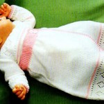 photo tricot modèle tricot jupe bébé 11