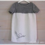 photo tricot modèle tricot jupe bébé 9