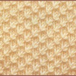 photo tricot modèle tricot nid d abeille explication point 17