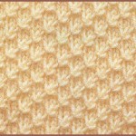 photo tricot modèle tricot nid d abeille maille 17