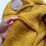 photo tricot modèle tricot point de riz kcal 17