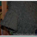 photo tricot modèle tricot point de riz quaker 10