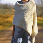 photo tricot modèle tricot poncho 14