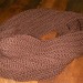 photo tricot modèle tricot snood nombre mailles 18
