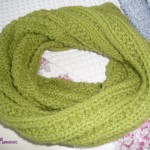 photo tricot modèle tricot snood nombre mailles 5