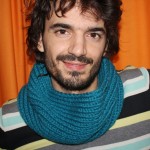 photo tricot modèle tricot snood pour homme 15