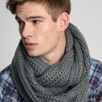 photo tricot modèle tricot snood pour homme 3