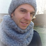 photo tricot modèle tricot snood pour homme 6