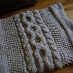 photo tricot modèle tricot snood soi meme