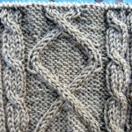 photo tricot modèle tricot torsade realiser 4