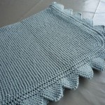 photo tricot modèle tricoter bébé une couverture 14