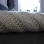 photo tricot modèle tricoter bébé une couverture 15