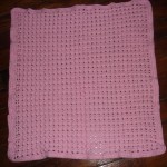 photo tricot modèle tricoter bébé une couverture 16