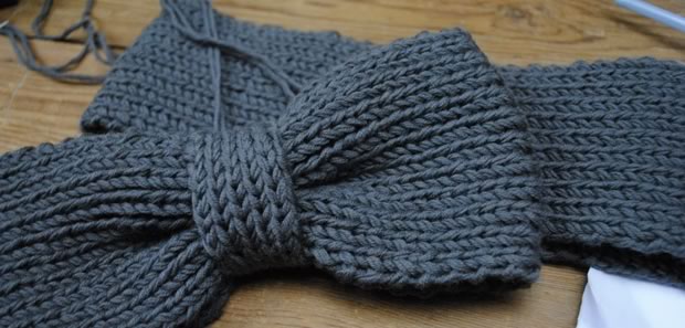 photo tricot modèle tricoter debutant une echarpe 17
