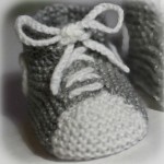 photo tricot patron chausson bébé tricot gratuit 7