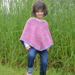 photo tricot tricoter modele poncho 15