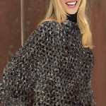 photo tricot tricoter modele poncho