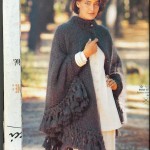 photo tricot tricoter modele poncho 3