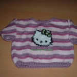 modele pull hello kitty a tricoter #12