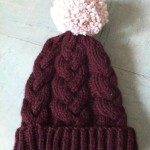 modele tricot bonnet femme torsade #1