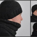 modele tricot bonnet homme gratuit #2